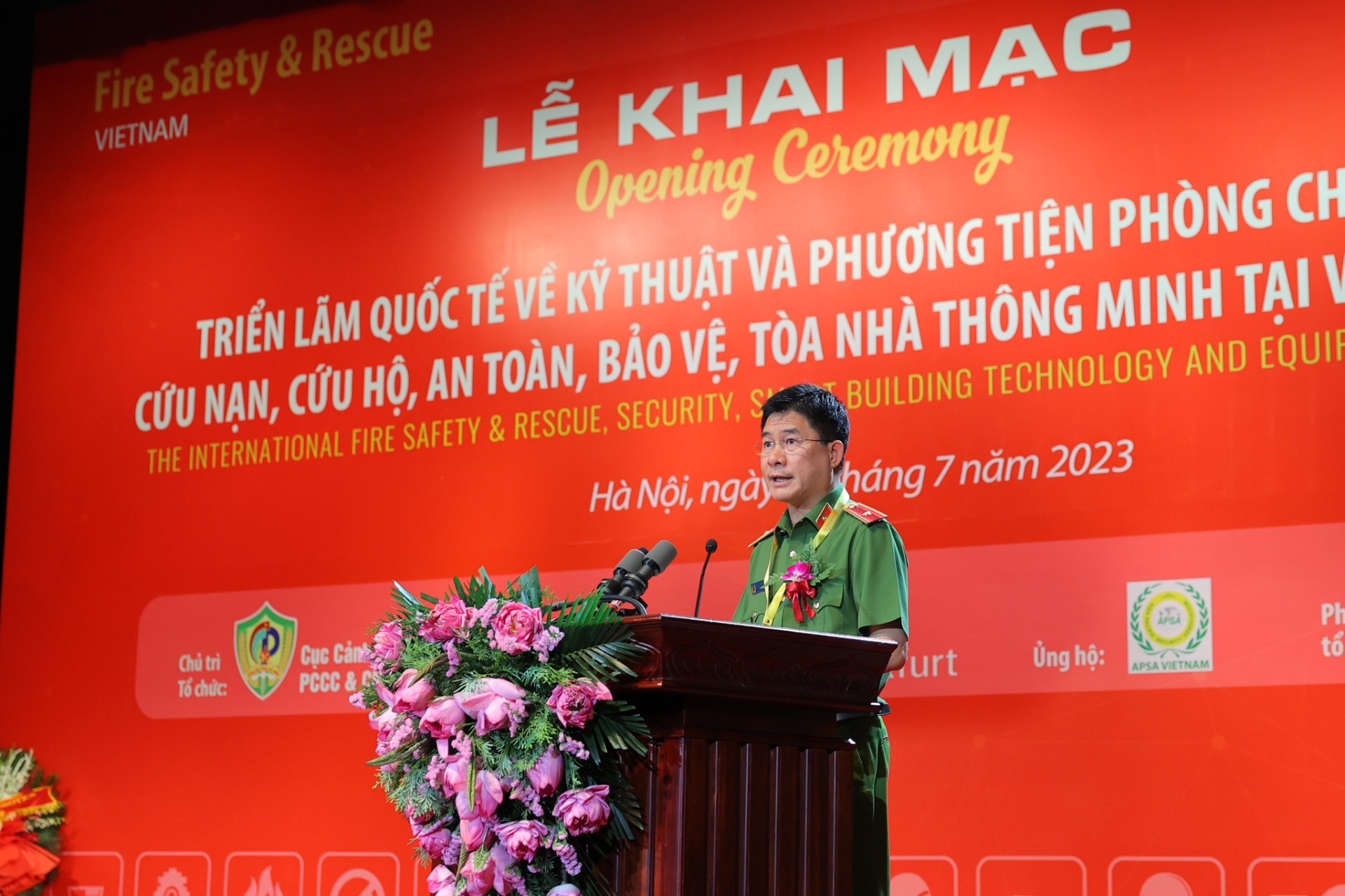 TRIỂN LÃM FIRE SAFETY AND RESCUE VIETNAM 2023