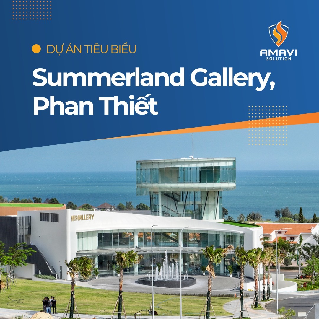 GIẢI PHÁP CỬA CUỐN CHỐNG CHÁY ĐƯỢC LỰA CHỌN TẠI DỰ ÁN CAO CẤP SUMMERLAND GALLERY, PHAN THIẾT