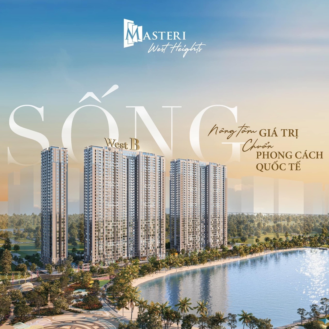 MASTERI WEST HEIGHTS | NỘI THẤT XỊN CHUẨN PHONG CÁCH QUỐC TẾ